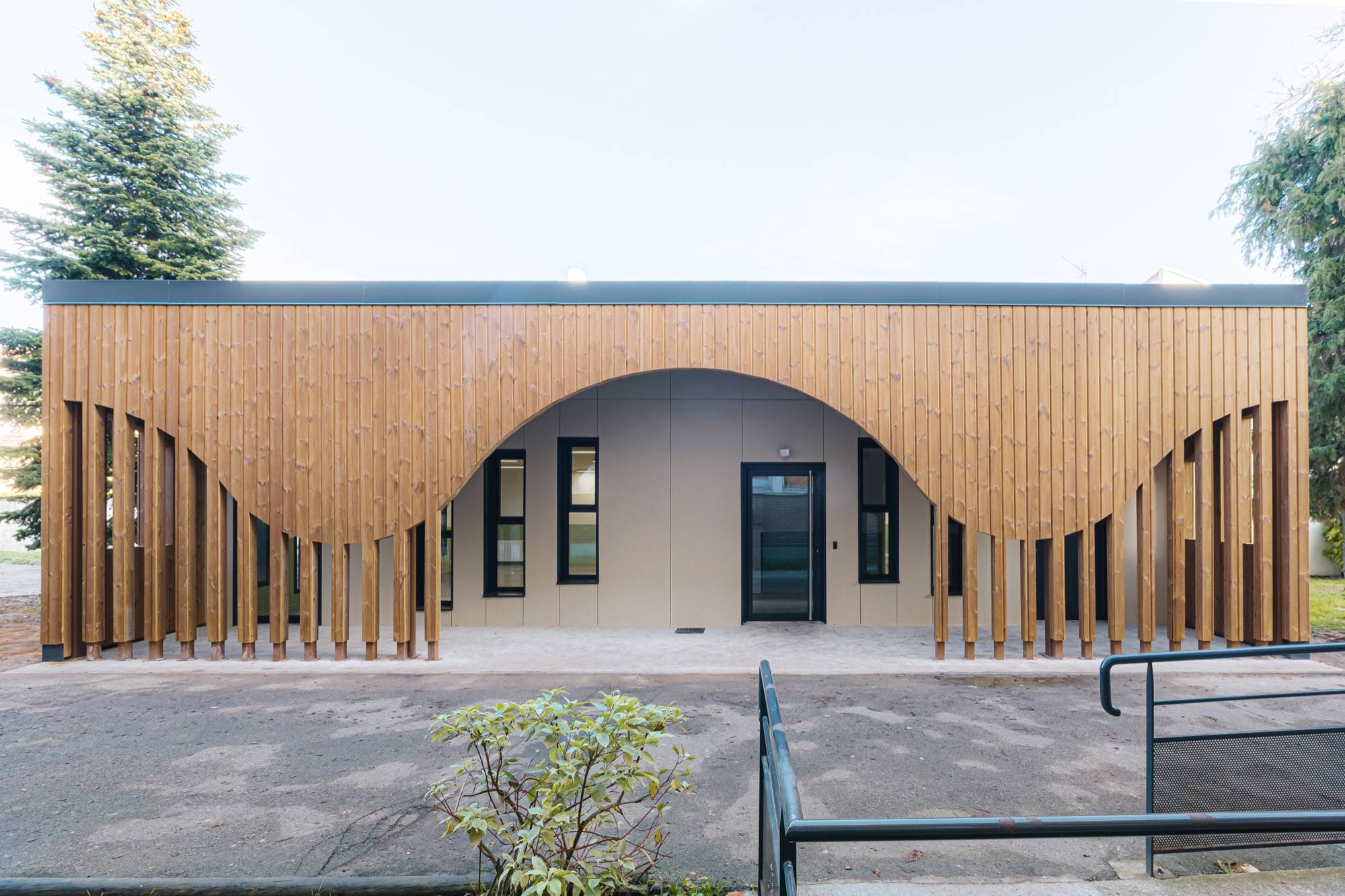 Extension modulaire préfabriqué