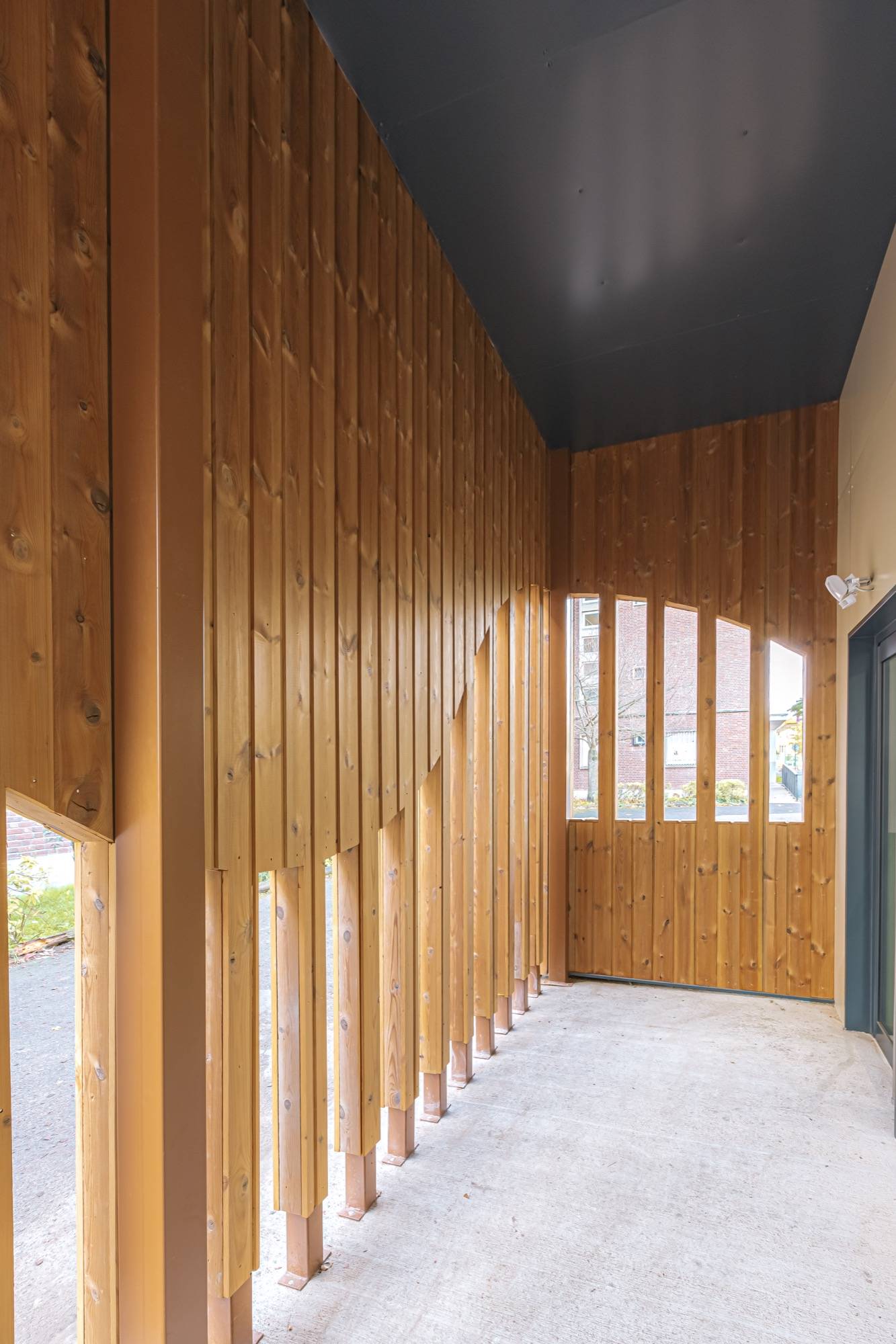 Extension modulaire préfabriqué
