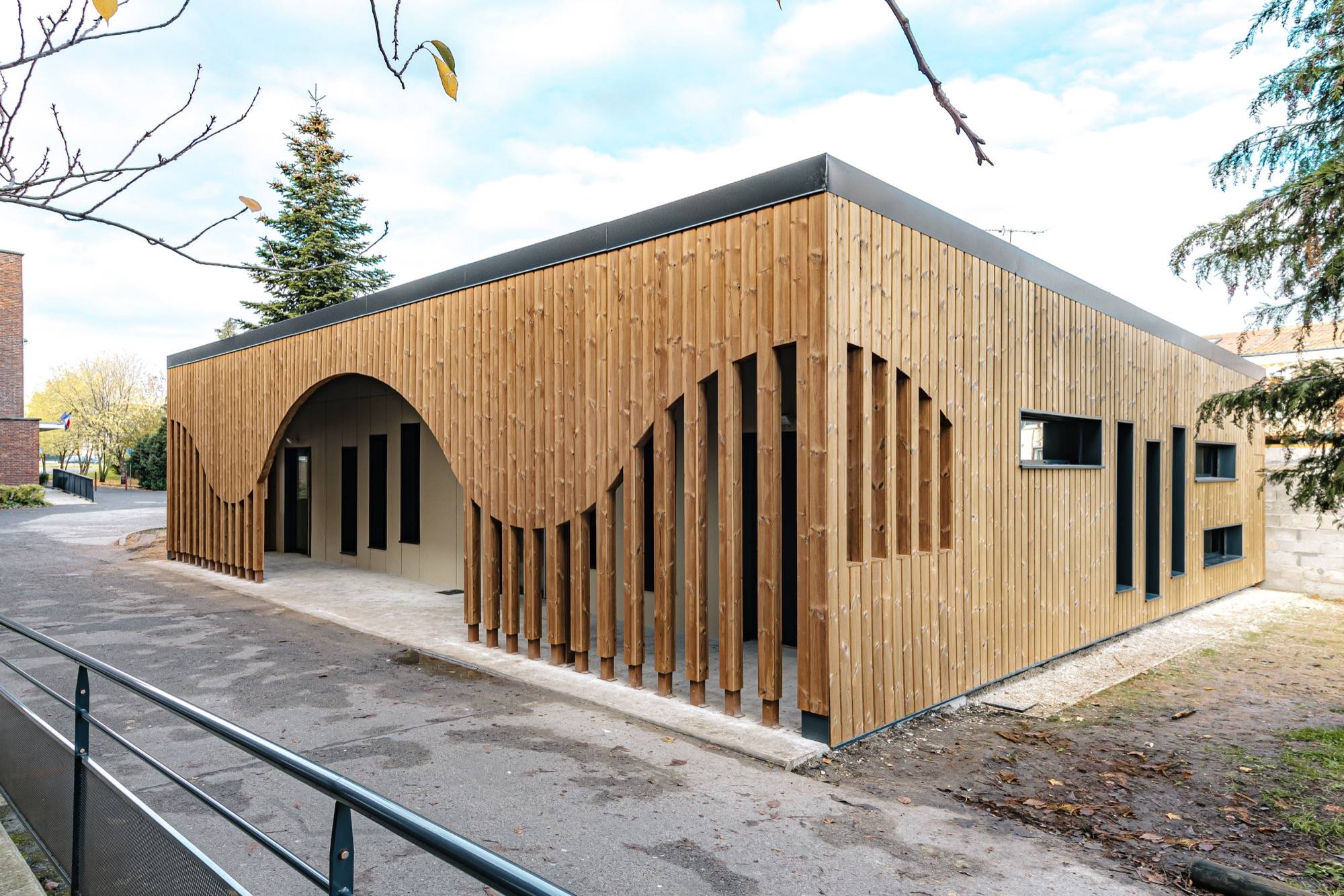 Extension modulaire préfabriqué